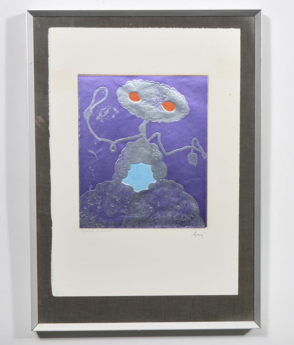 Enrico Baj Artist's Proof Color Engraving (1 of 9)