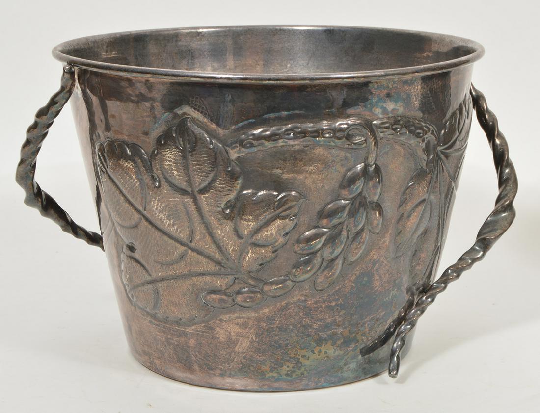 Christofle Repousse Silverplate Ice Bucket (1 of 8)