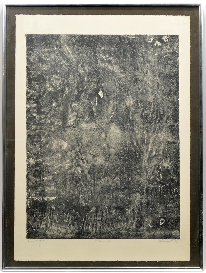 Jean Dubuffet 'Nappe Diapree' Print 1959 (1 of 6)