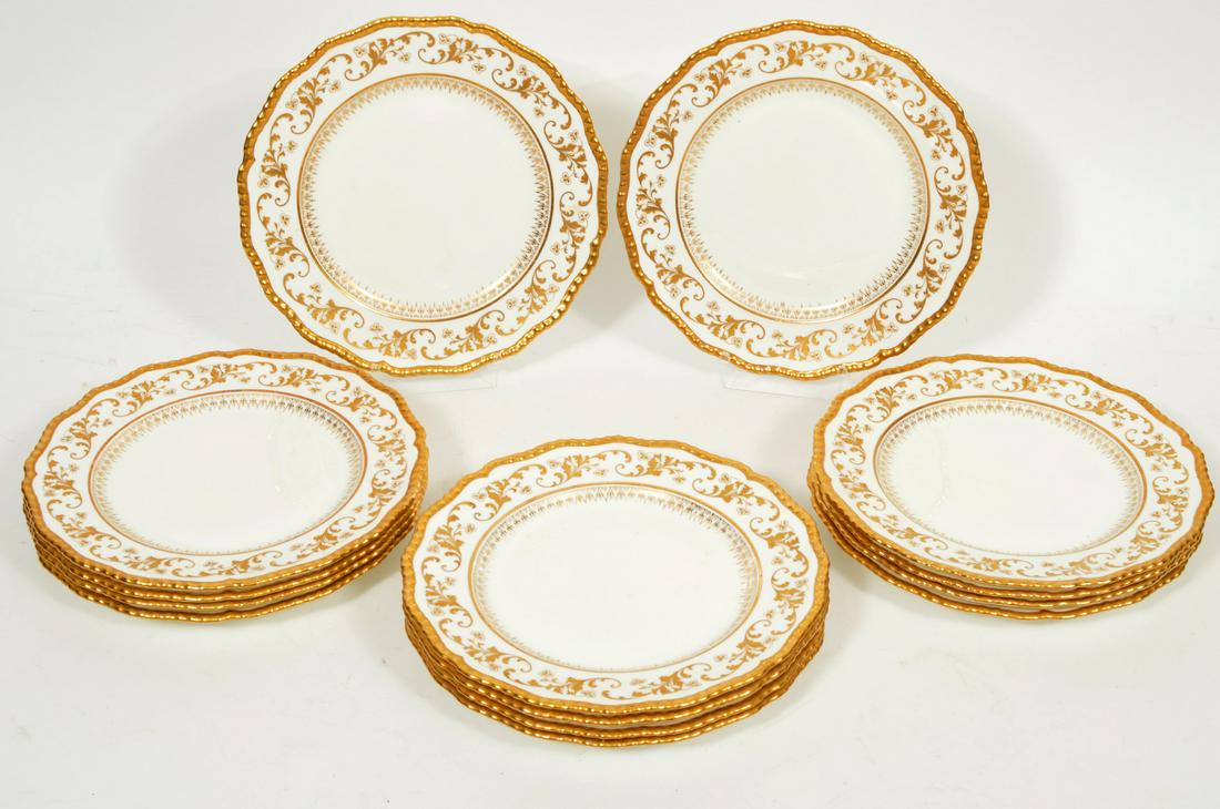 14 Robert Allen Studios Doulton Burslem Plates (1 of 4)