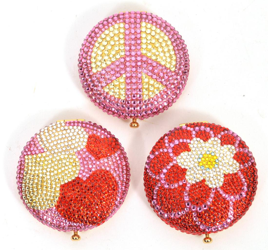 3 Estee Lauder Lucidity Powder Crystal Compacts (1 of 5)