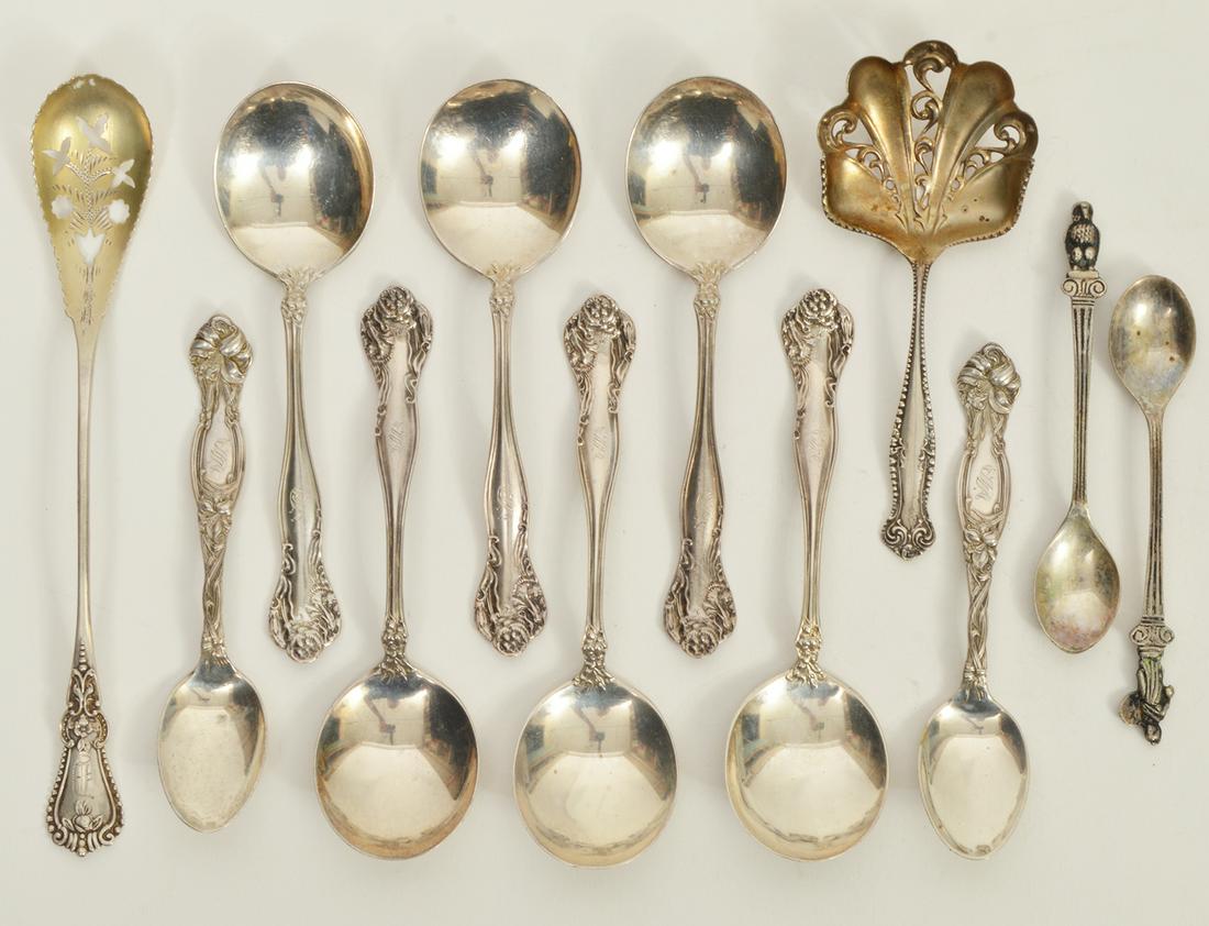 12 Sterling Silver Spoons (1 of 7)