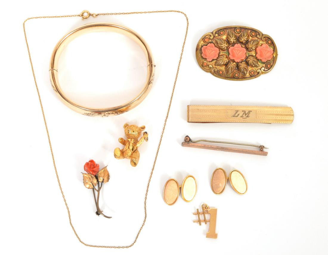 Vintage Gold Filled Jewelry Assortment (1 of 6)