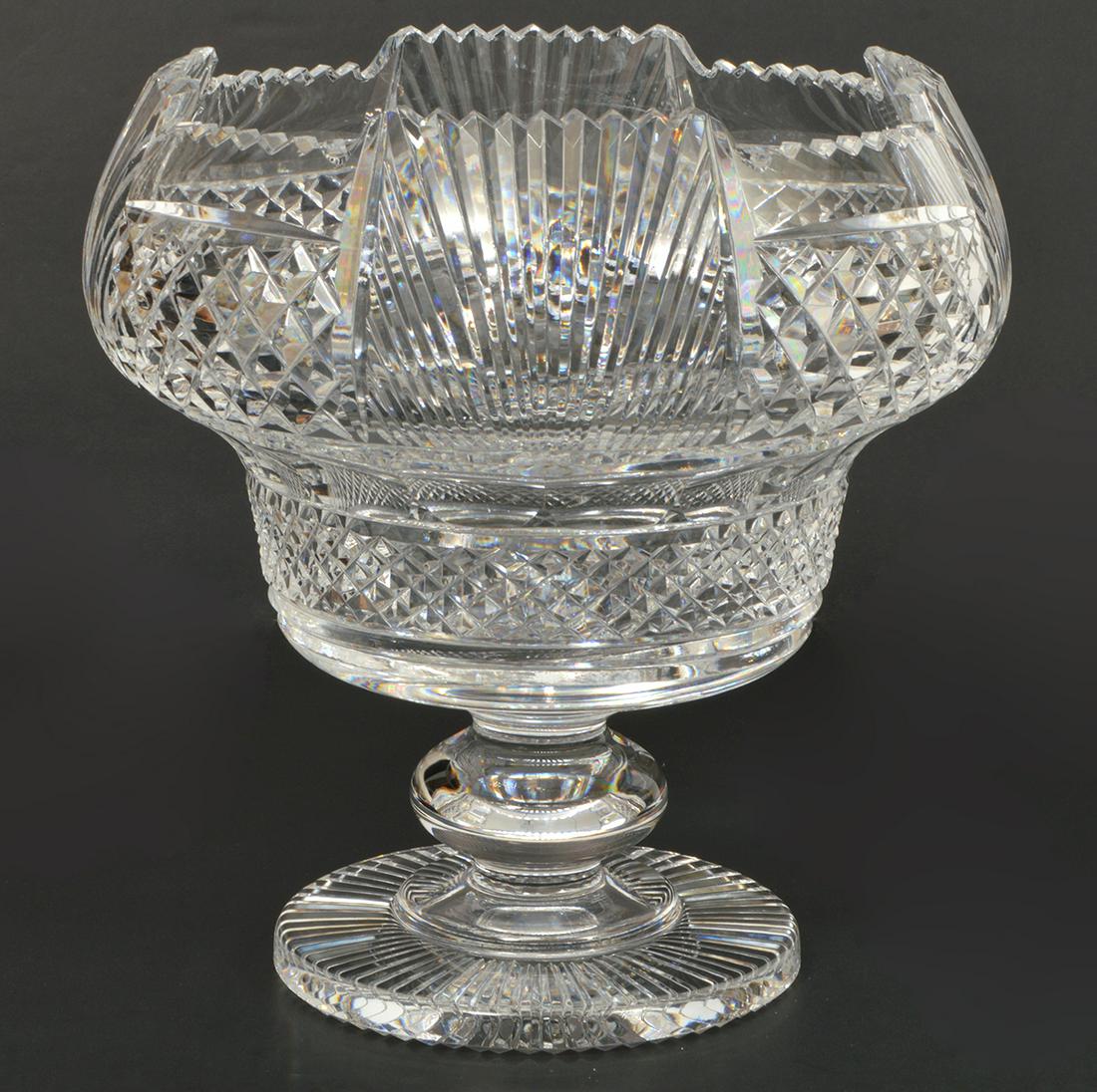 Vintage Waterford Large Cut Glass Centerpiece Bowl (1 of 6)