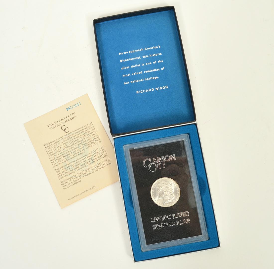 1882 Carson City Morgan Silver Dollar (1 of 4)