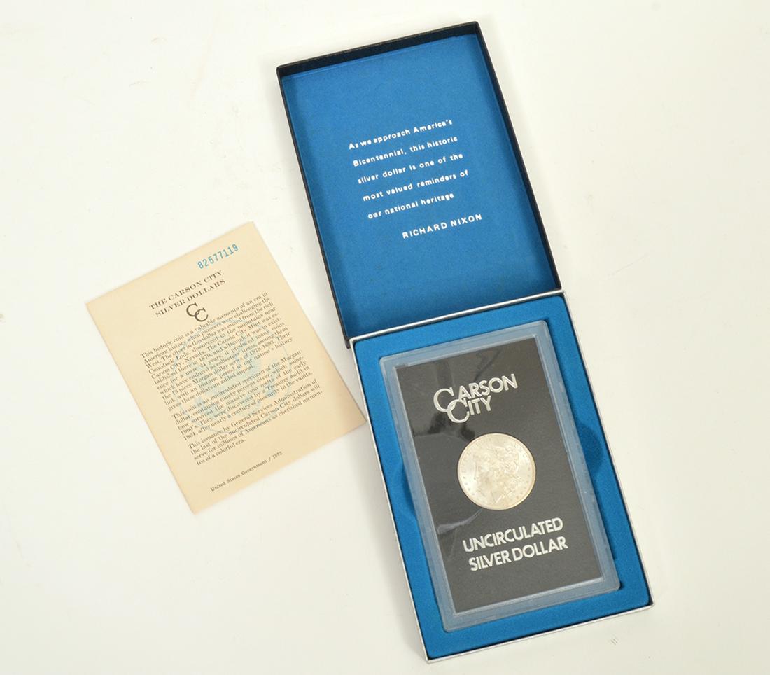 1884 Carson City Morgan Silver Dollar (1 of 4)