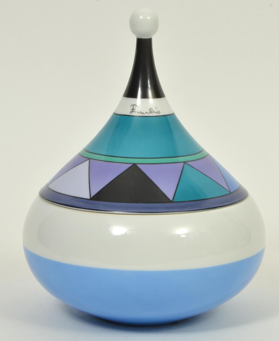 Emilio Pucci for Rosenthal Studio Line Lidded Bowl (1 of 8)