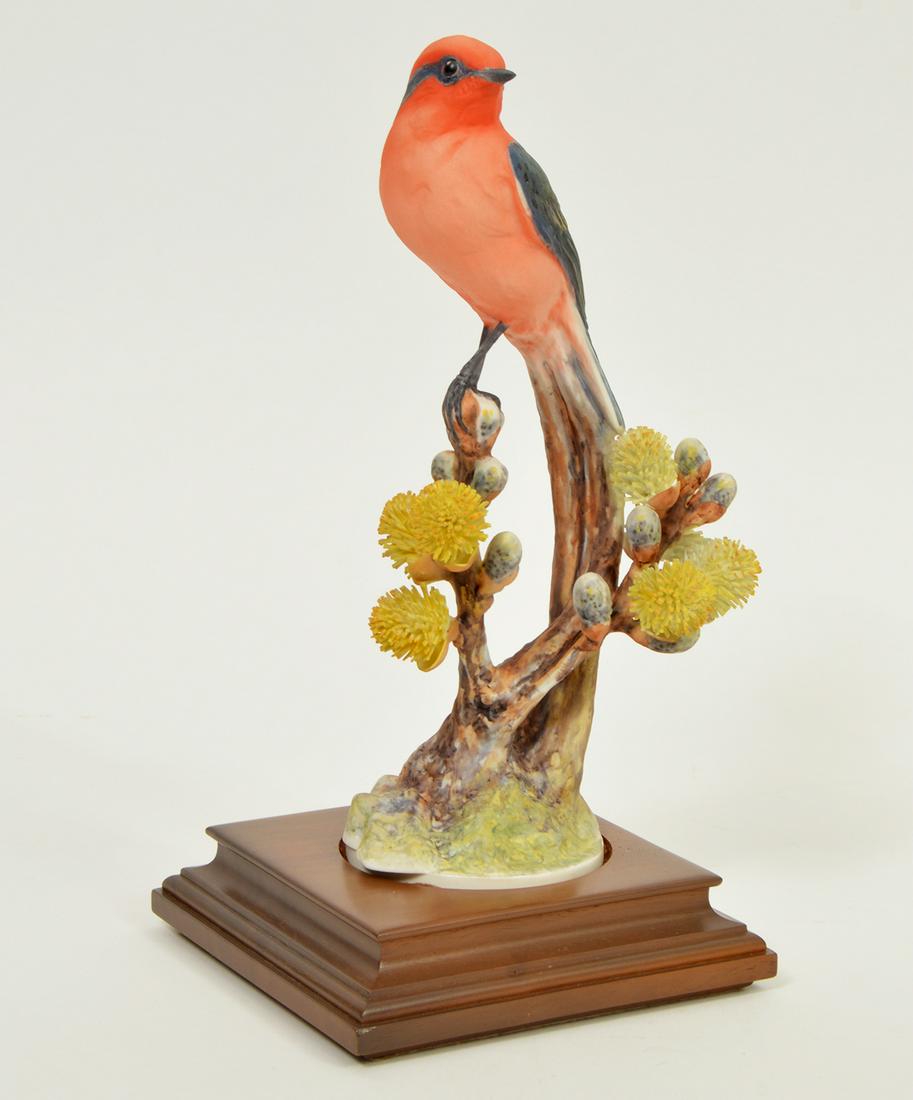 Royal Worcester 'Vermilion Flycatcher' Figurine (1 of 6)
