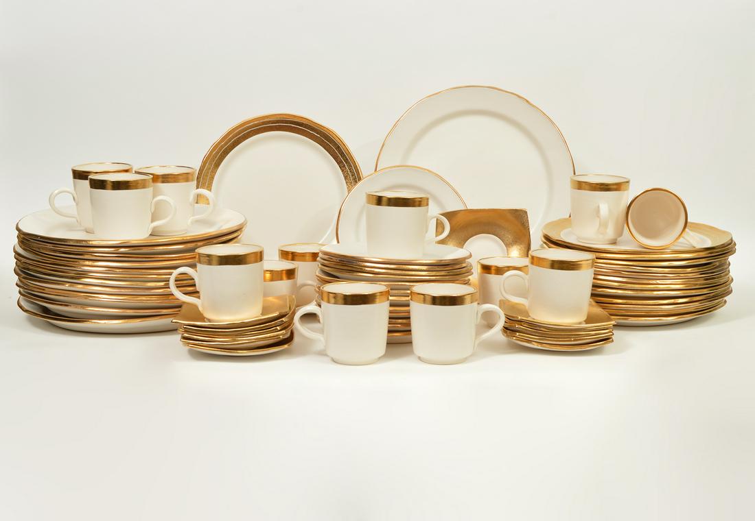 Michael Wainwright Gold Lines Dinnerware (1 of 6)