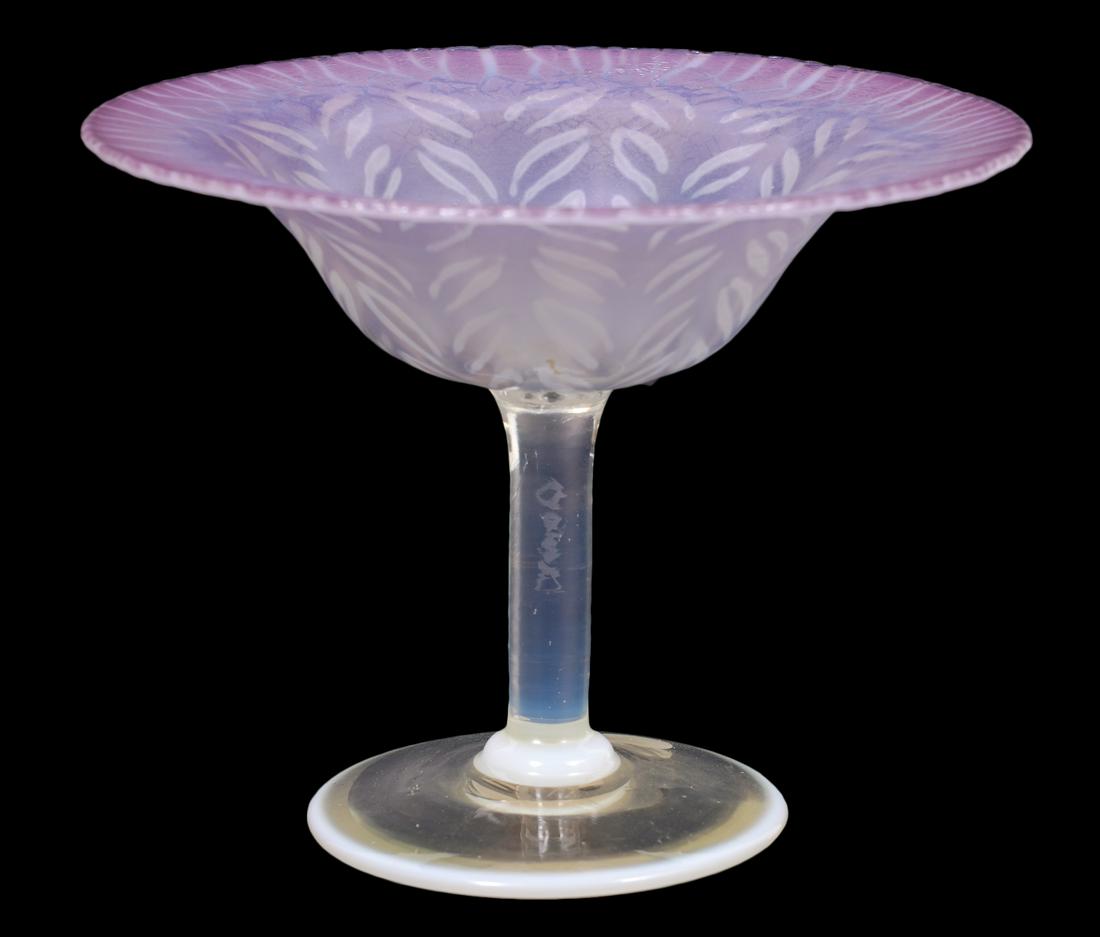 Tiffany LCT Favrile Opalescent Compote (1 of 6)