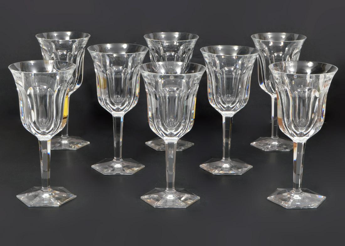 8 Baccarat Malmaison Water Goblets (1 of 4)