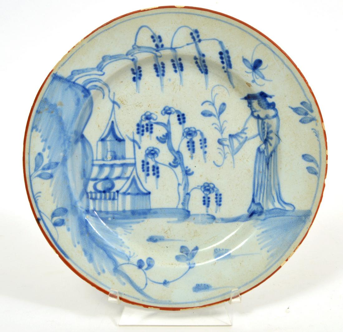 Antique Chinese Ceramic Plate (1 of 6)