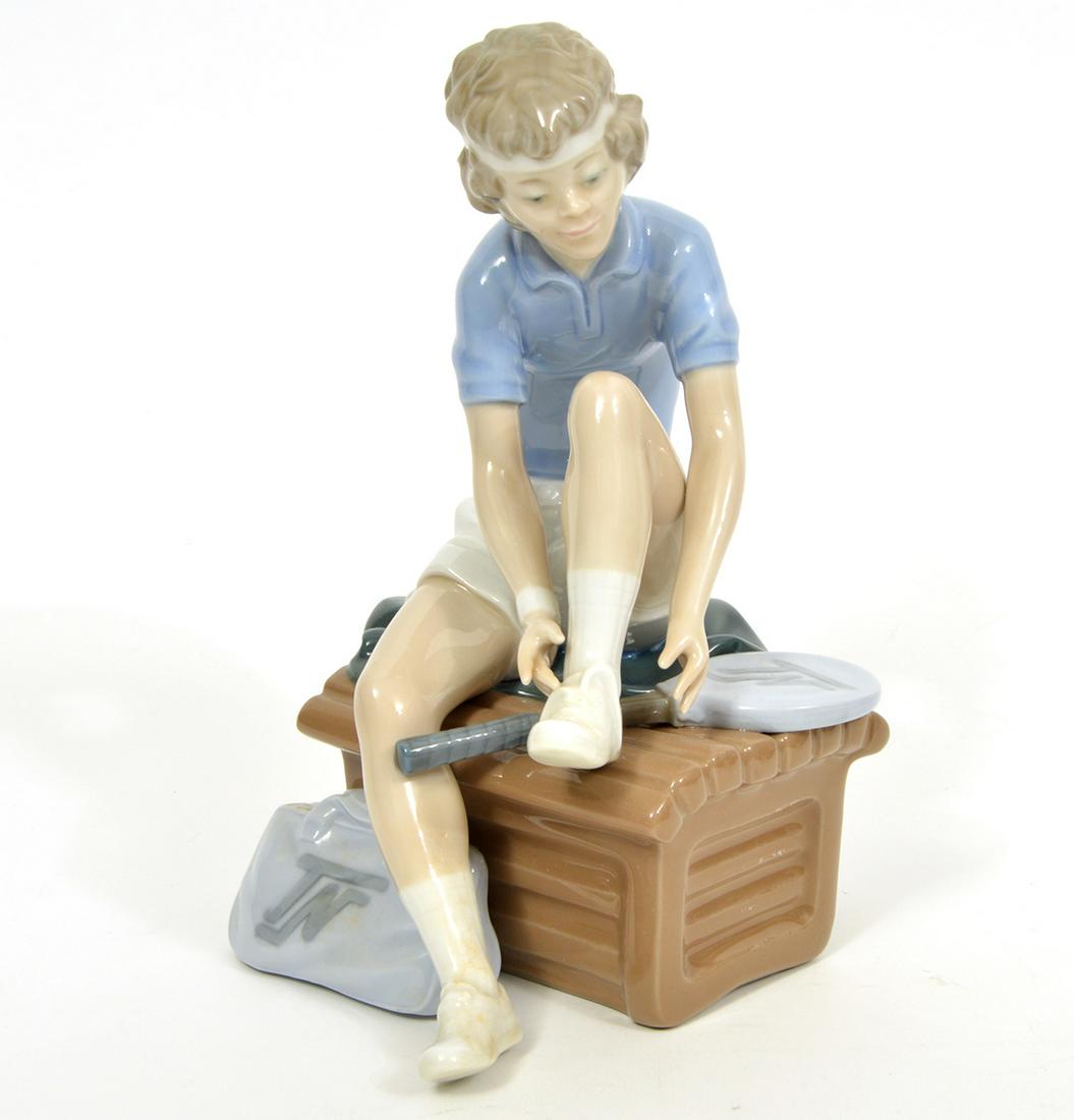 NAO by Lladro 'Match Time' Tennis Player (1 of 6)