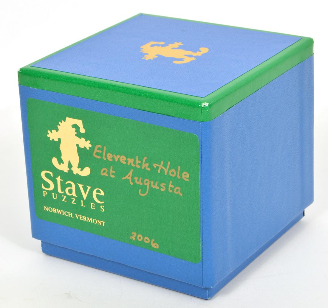 Stave Puzzle "11th Hole Augusta" 2006 (1 of 3)