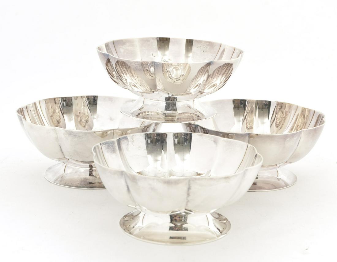 4 Christofle Silverplate Condiment Bowls (1 of 5)