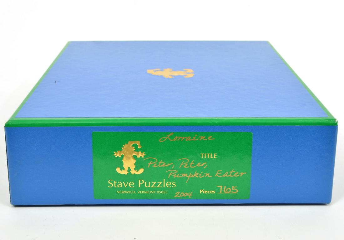 Stave Puzzles "Peter, Peter, Pumpkin Eater" (1 of 9)