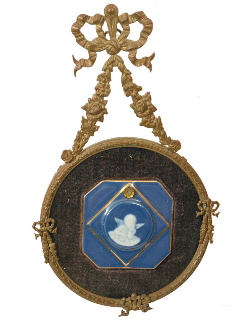 Limoges Tile Signed Pate Sur Pate (1 of 6)