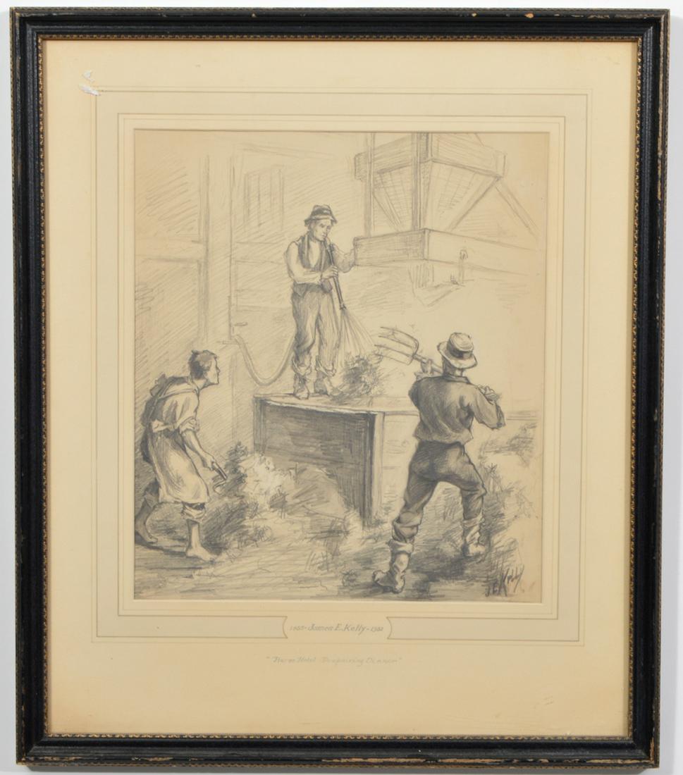 James Edward Kelly Pencil Drawing (1 of 8)