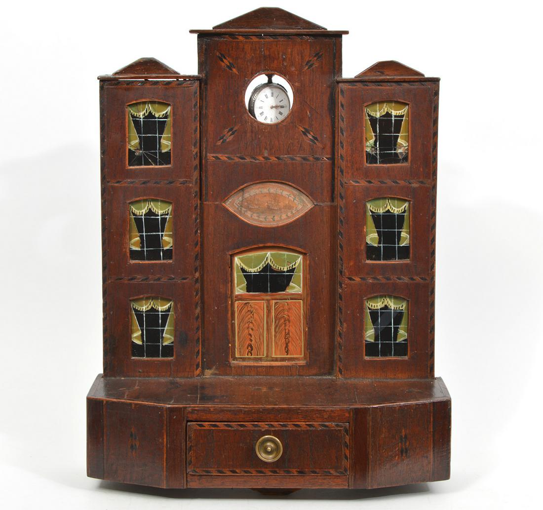 19th Ct. English Architectural Form Watch Hutch (1 of 15)