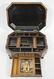 Chinese Paper Mache Gilt Decorated Sewing Box - 6