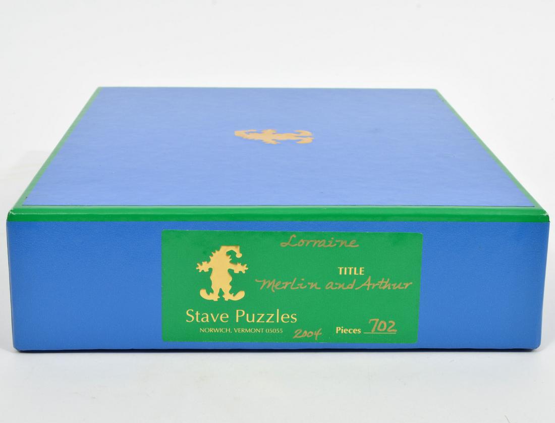 Stave Wooden Puzzle 'Merlin & Arthur' 2004 (1 of 5)