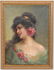 Wonderful 19th Ct. Oil Painting of Young Lady - 2