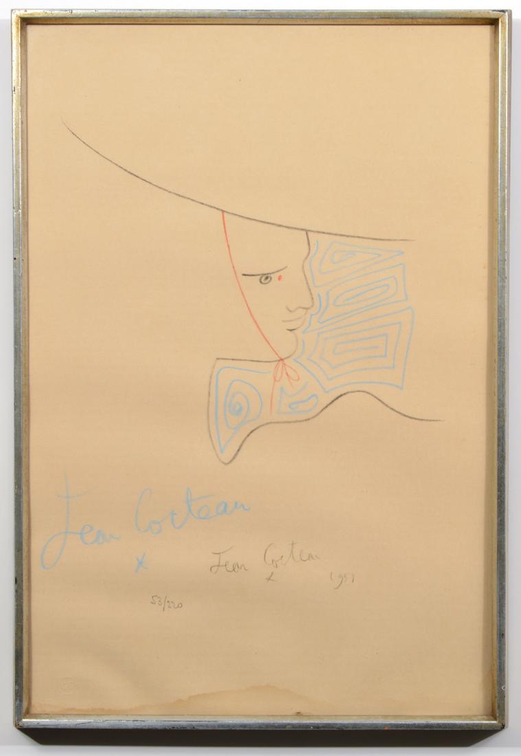 Jean Cocteau Lithograph on Paper (1 of 7)