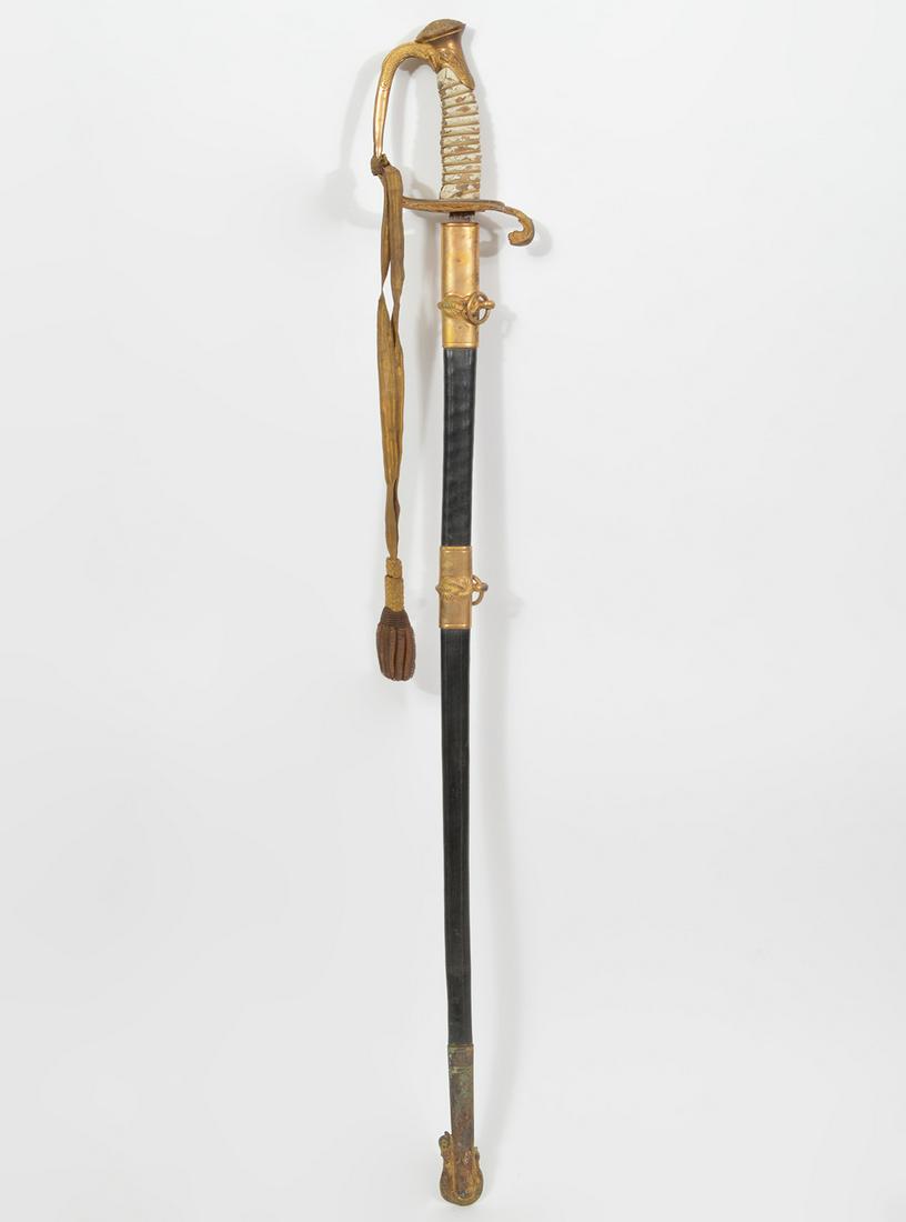 Antique Presentation Sword, Scabbard & Canvas Case (1 of 11)