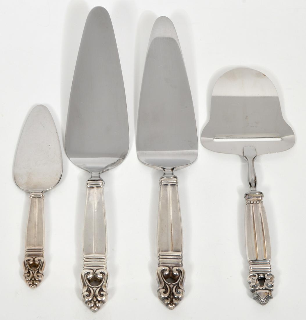 3 Pc. Royal Danish 1 Georg Jensen Sterling (1 of 4)