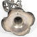 Art Nouveau Silvered Metal Figural Glass Holder - 7