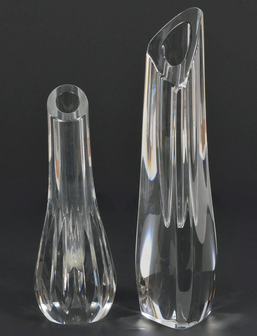2 Baccarat French Crystal Bud vases (1 of 5)