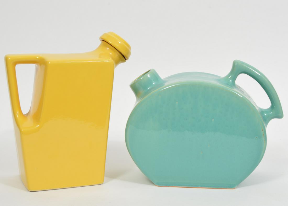 Oxford Ware Yellow Pitcher and Green Pitcher (1 of 8)