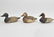 3 Antique Carved & Painted Wood Decoys