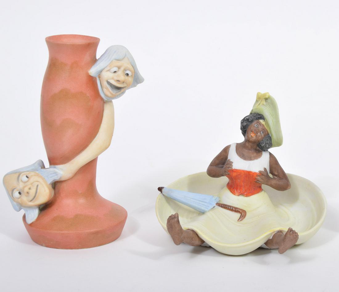 2 Schafer & Vater Attr. Bisque Figurines (1 of 7)