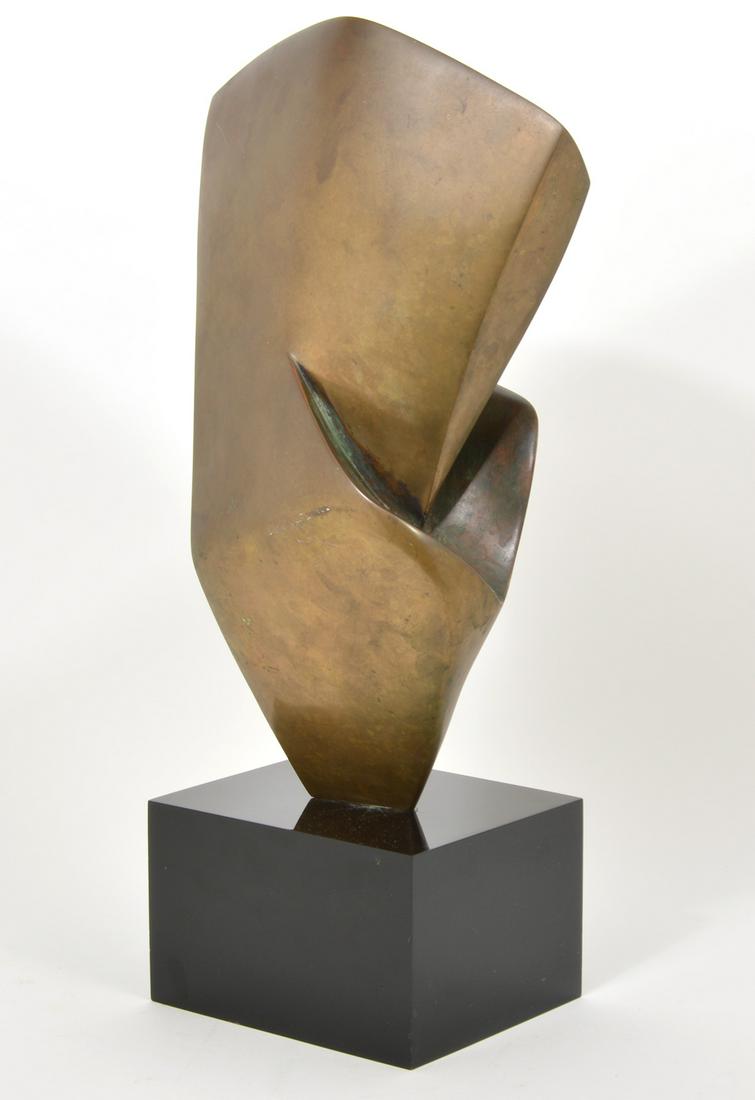 Signed Mid Century Modern Bronze Sculpture (1 of 6)