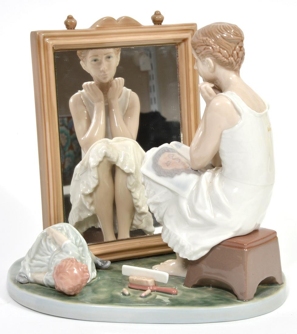Lladro Porcelain 'Day Dreamer' Norman Rockwell (1 of 7)