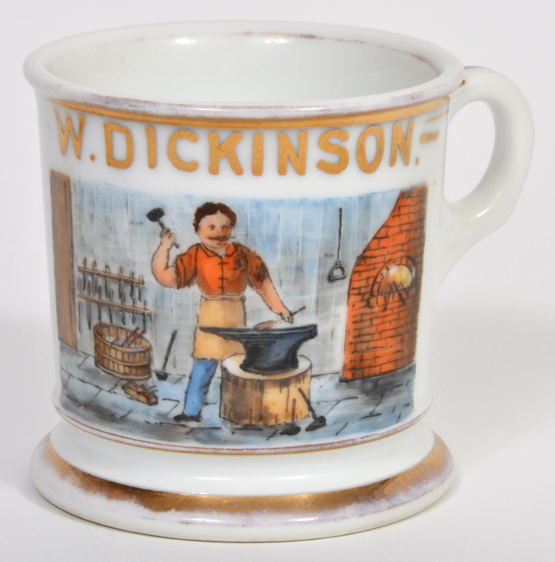 Antique Limoges Occupational Shaving Mug (1 of 7)