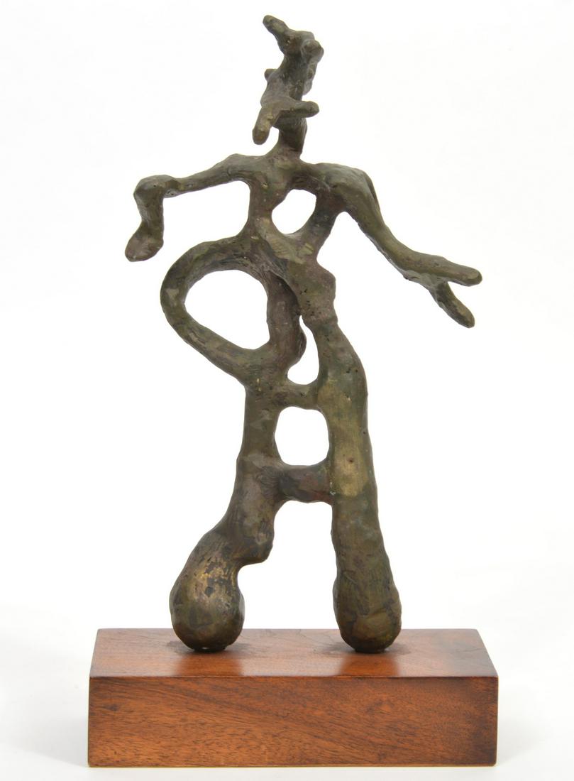 Mid-Century Free Form Bronze Sculpture (1 of 6)