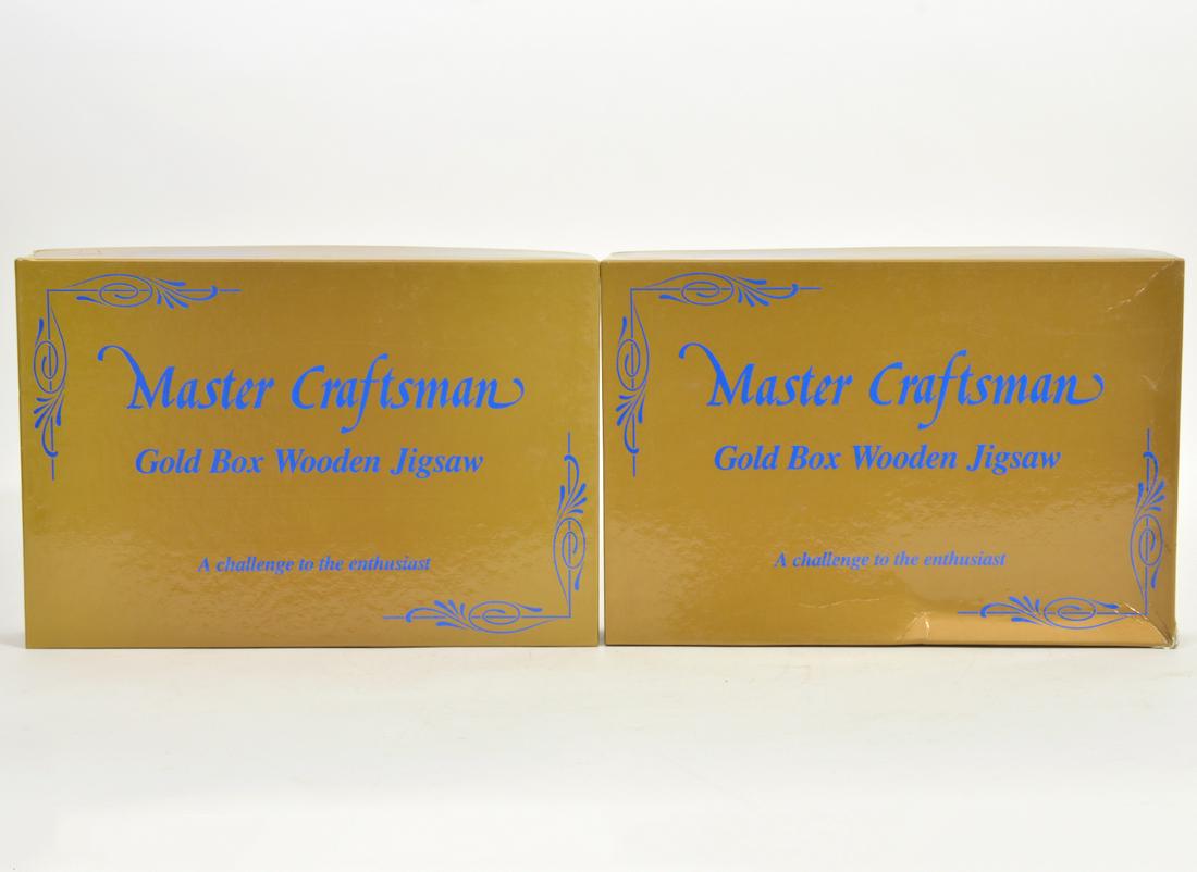 2 Master Craftsman Gold Box Wooden 800 Pc. Puzzles (1 of 6)