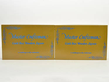 2 Master Craftsman Gold Box 1000 Pc. Puzzles (1 of 5)