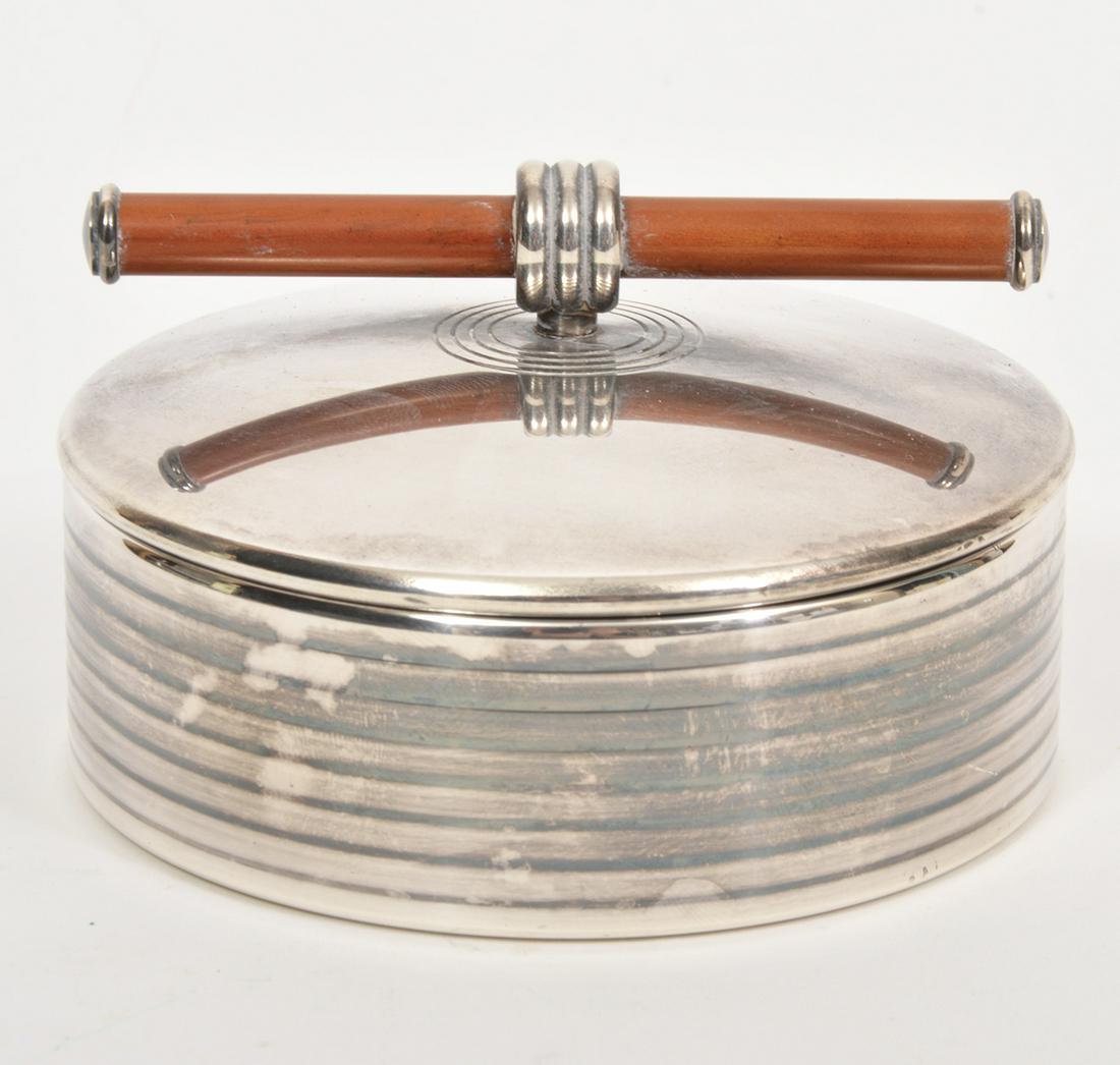 Christofle Ribbed Silver Plate Covered Dish (1 of 4)