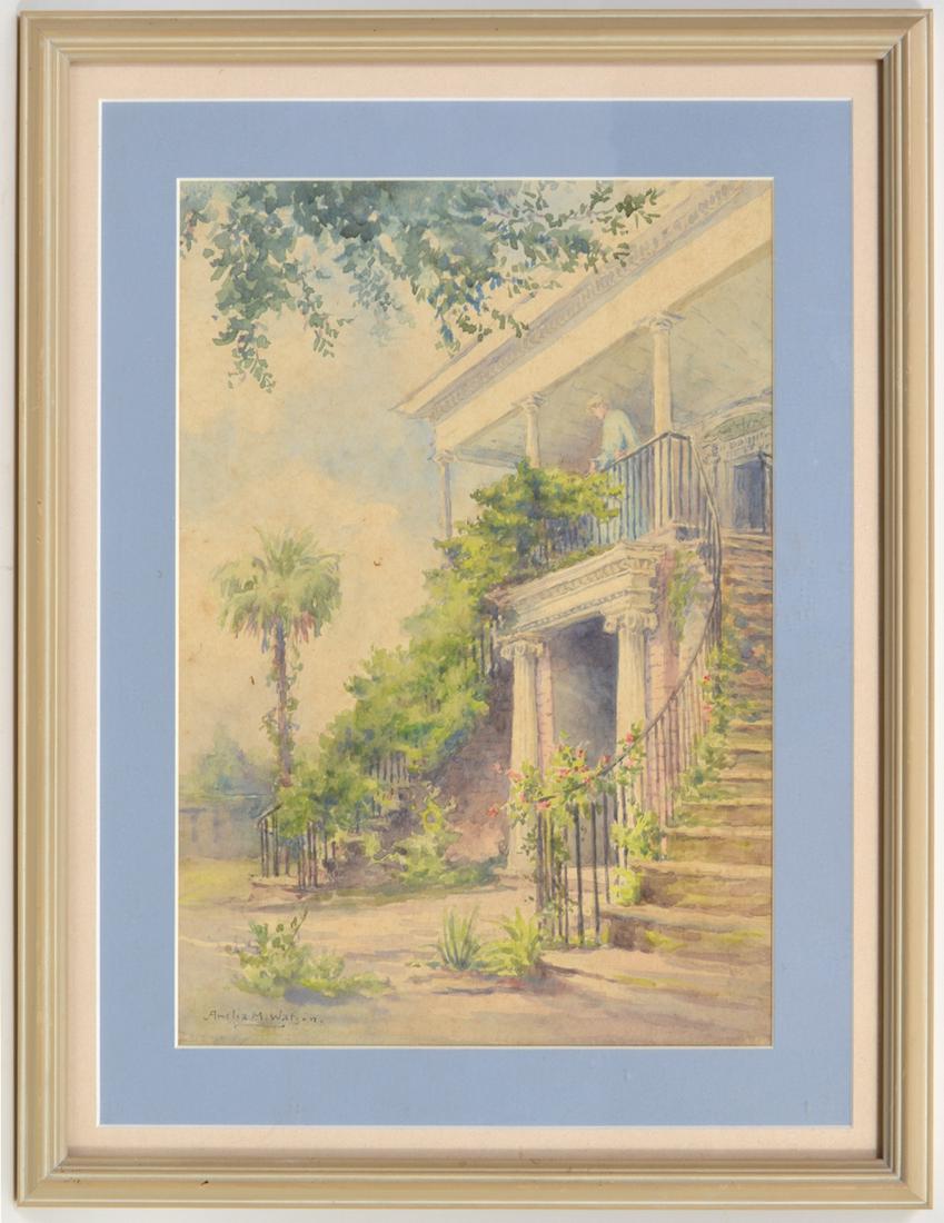 Amelia Watson Watercolor Painting on Paper (1 of 5)