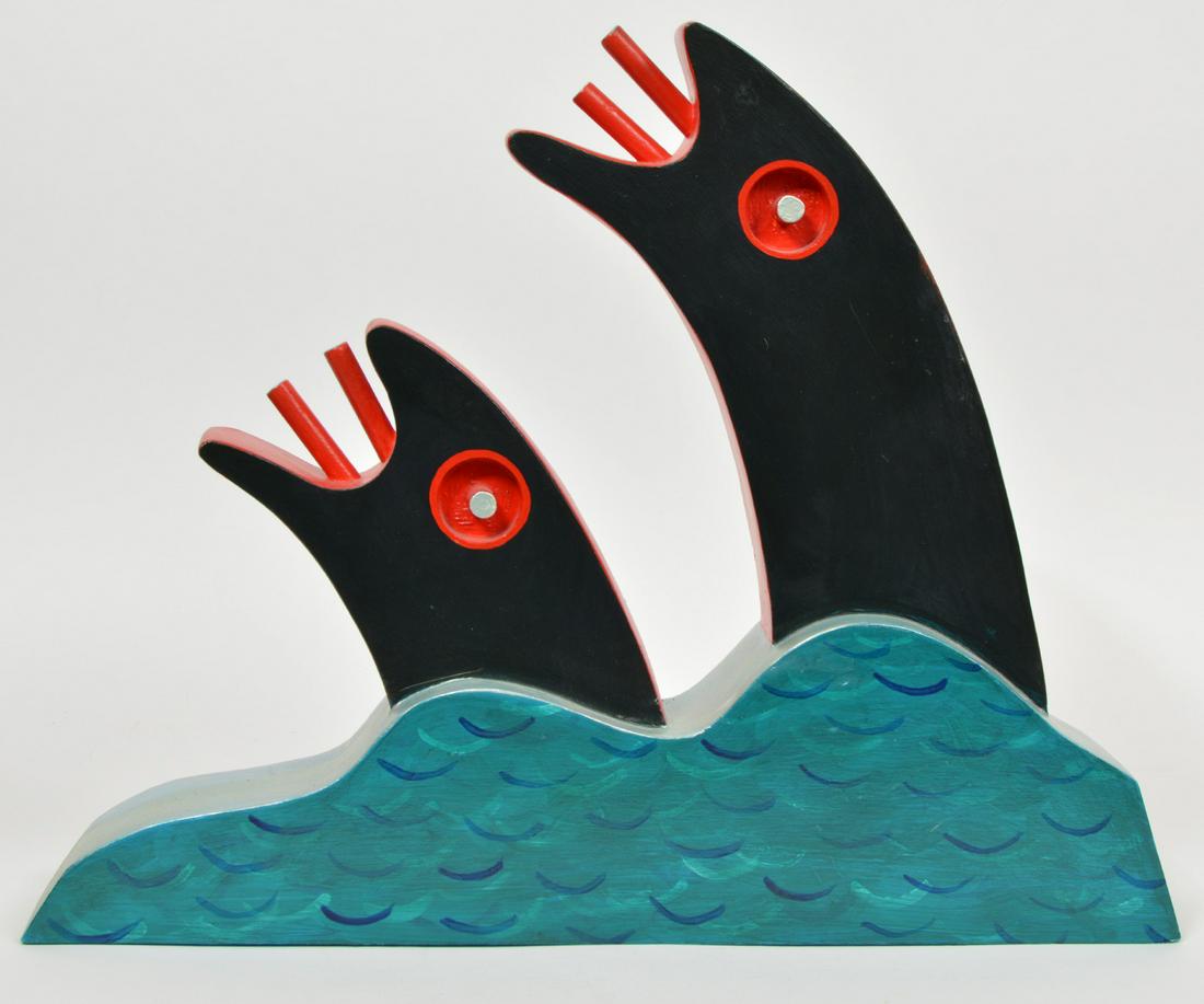 Charles Robert Searles Wood Sculpture 1989 (1 of 6)