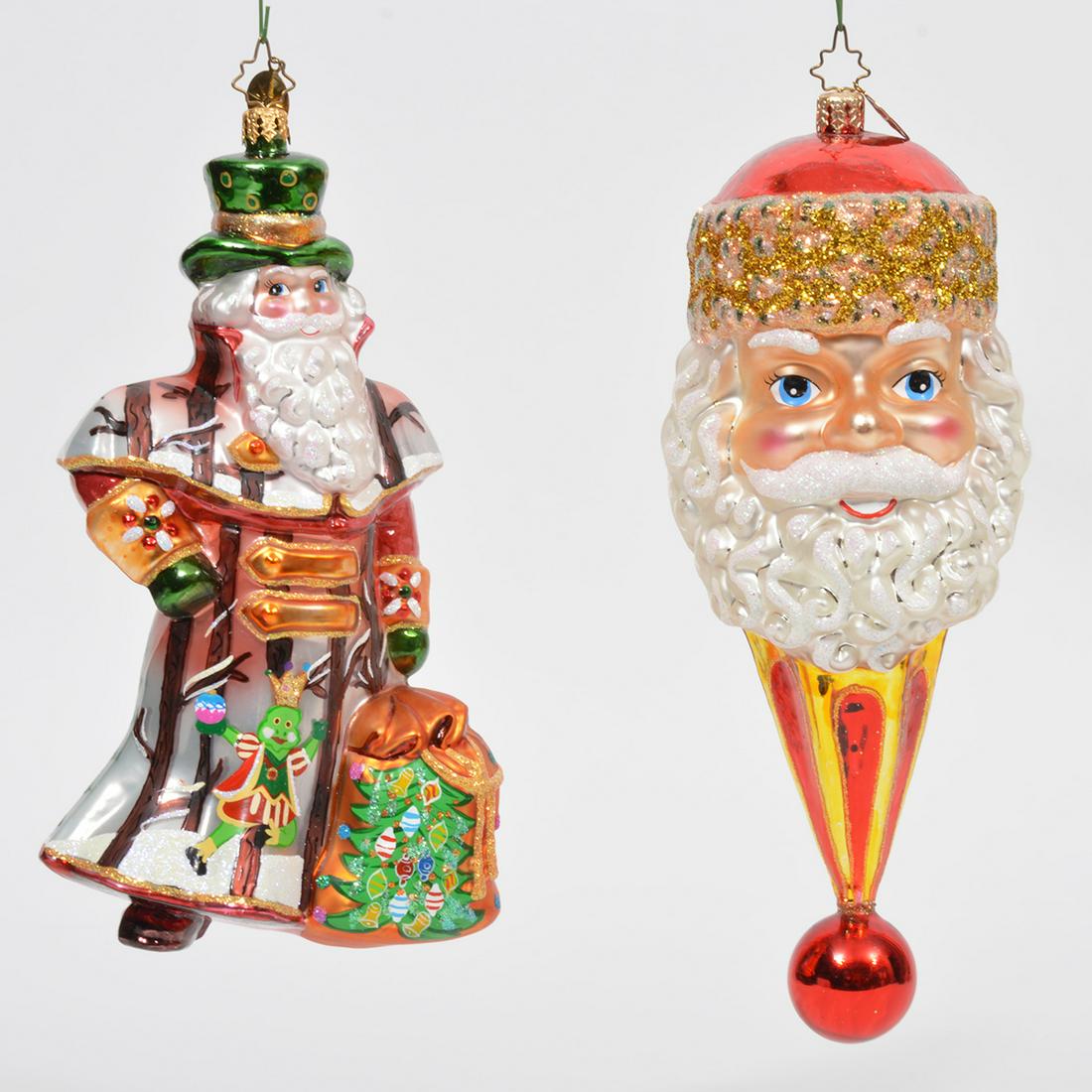 2 Large Christopher Radko Christmas Ornaments (1 of 5)
