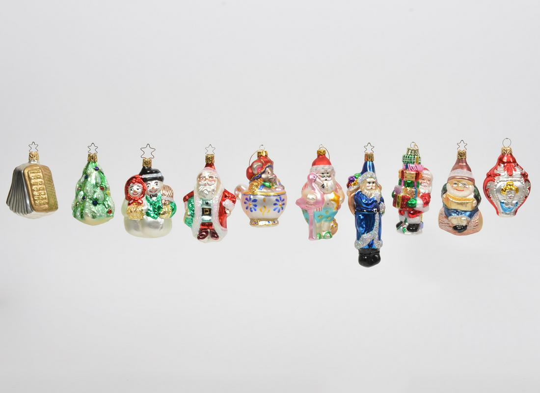 10 Christopher Radko Assorted Christmas Ornaments (1 of 6)