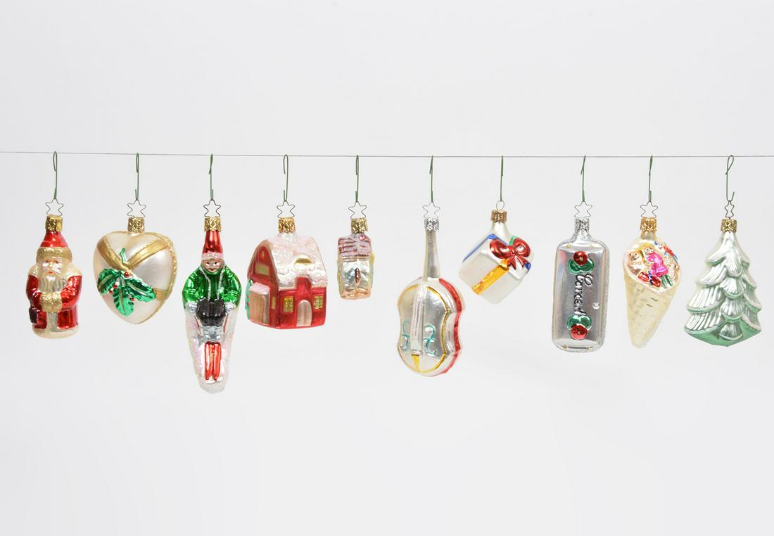 10 Christopher Radko Assorted Christmas Ornaments (1 of 6)