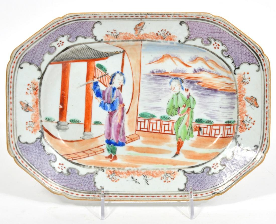 Chinese Export Porcelain Serving Platter (1 of 5)