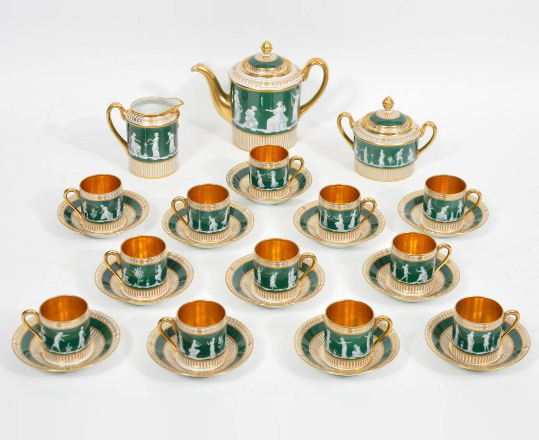 Comte Harrach Karlsbad China Tea Set 27 Pcs. (1 of 9)