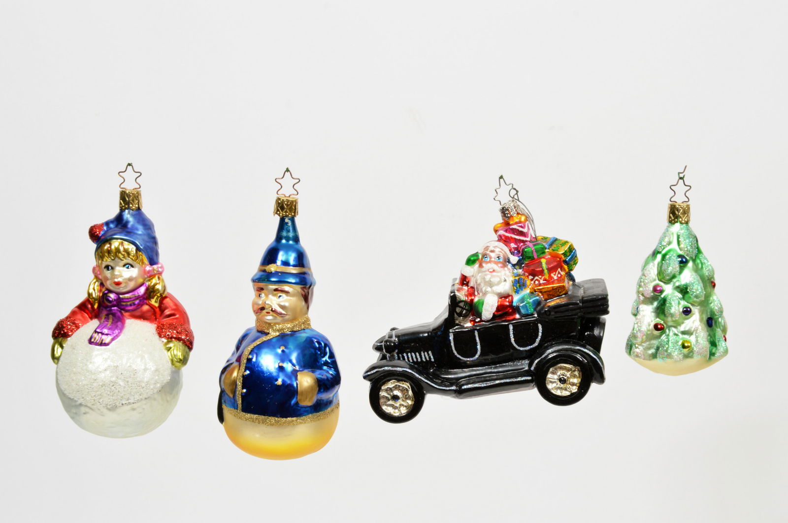 4 Christopher Radko Christmas Ornaments (1 of 5)