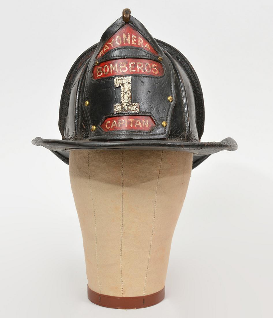 Cairns Bro Leather Firefighter Helmet #1 Rayonera (1 of 7)